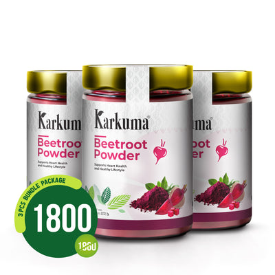 Karkuma Beetroot Powder Bundle Package