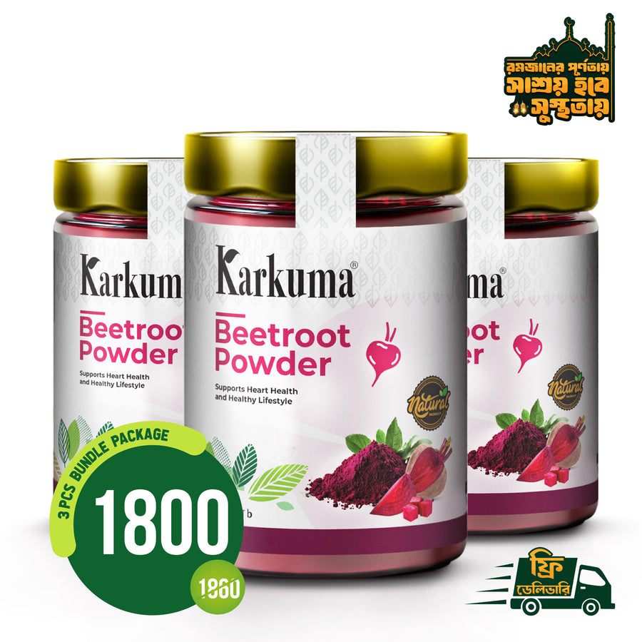 Karkuma Beetroot Powder Bundle Package