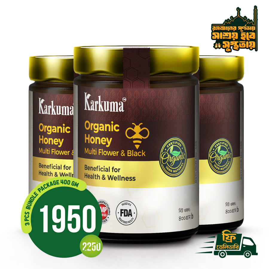 Karkuma Organic Honey 400g Bundle Package