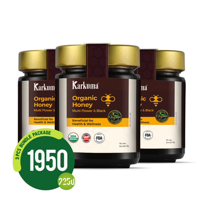 Karkuma Organic Honey 400g Bundle Package